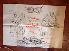 Guerre affiche originale d'occasion  Morestel