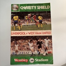 1980 charity shield for sale  BIRMINGHAM