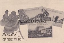 Cambiano saluto stazione usato  Roma