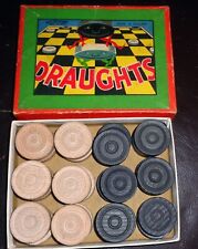 draughts set vintage for sale  HEREFORD