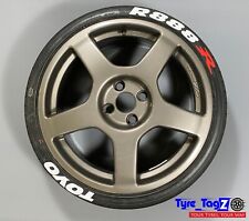 Pneu Michelin Branco tagz Pneu Letras decalques Qtd. X 8 Rs St Gti Vxr - 245x26mm comprar usado  Enviando para Brazil