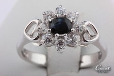 Saphir ring 925 gebraucht kaufen  München