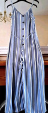 Primark lightblue strip for sale  MATLOCK
