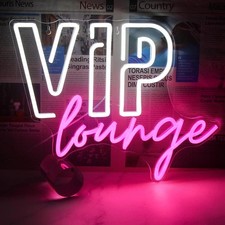 Vip lounge neon for sale  USA