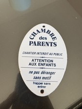 Plaque émaillée ovale d'occasion Plaque émaillée ovale d'occasion  Rennes-