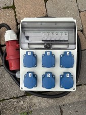Stromverteiler cee32a baustrom gebraucht kaufen  Ainring