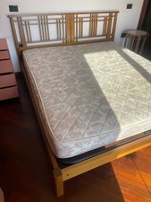 Letto matrimoniale legno usato  Maddaloni