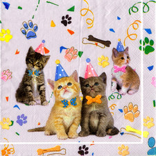 Serviettes papier chat d'occasion  France