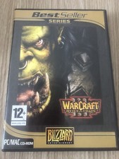 WARCRAFT III 3 REIGN OF CHAOS PC MAC CD ROM FRANÇAIS COMPLET RARE, usado comprar usado  Enviando para Brazil