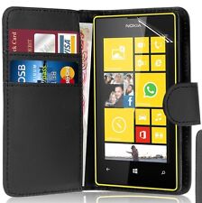 Usado, CARTEIRA PRETA Capa de Couro para Nokia Lumia N930 Simples LOJA DO REINO UNIDO comprar usado  Enviando para Brazil