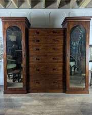 Victorian mahogany sentry for sale  SOUTHAMPTON