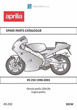 Aprilia parts manual d'occasion  Expédié en Belgium