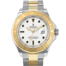 Rolex Yacht-Master 40 16623 mostrador branco aço ouro amarelo 18k relógio masculino série Z comprar usado  Enviando para Brazil