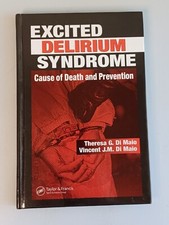 Usado, EXCITED DELIRIUM SYNDROME (CRC Press, 2006) Theresa & Vincent Di Maio ~ Preowned comprar usado  Enviando para Brazil
