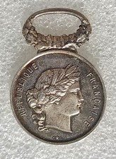 Medaille argent societe d'occasion  Plombières-lès-Dijon