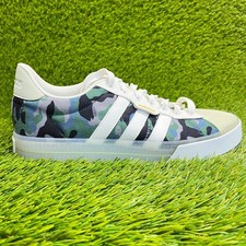 Tênis de corrida esportivo Adidas Daily 3.0 masculino tamanho 9 branco nuvem verde comprar usado  Enviando para Brazil