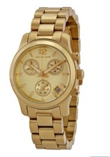 Relógio feminino Michael Kors MK5384 aço inoxidável analógico mostrador champanhe  comprar usado  Enviando para Brazil