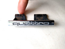 Emblema de grade dianteira Quattro fabricante de equipamento original Audi A4 B6 2001 2002 2003 2004 2005 2006 comprar usado  Enviando para Brazil