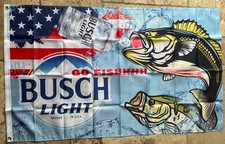 3x5 fishhhh busch for sale  Rancho Cucamonga