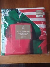 Xmas duvet size for sale  PETERBOROUGH