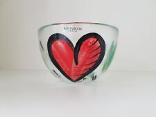 Kosta boda heart for sale  MANCHESTER