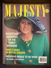 Majesty magazine vol for sale  Avenel