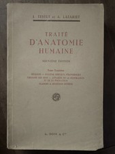 Traité anatomie humaine d'occasion  Lunel