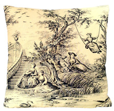 Toile vintage cushion for sale  MITCHAM