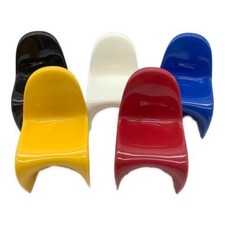 Conjunto de Cadeira Panton Vitra Miniatura Verner Panton com Caixa Escala 1:6 USADO do JAPÃO comprar usado  Enviando para Brazil