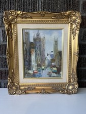 Vintage oil canvas for sale  Pueblo