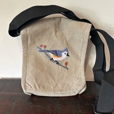 Bolsa Nature Field Maine Audubon Store Bolsa Pássaro Bluejay Feminina de Floresta Nuvem  comprar usado  Enviando para Brazil