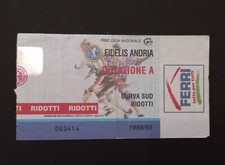 Biglietto calcio fidelis usato  Caserta
