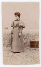 Photo cdv woman d'occasion  Expédié en Belgium