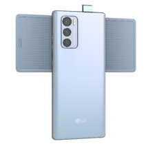 Używany, Smartphone LG Wing 5G LM-F100TM Illusion Sky Color 128 Go flambant na sprzedaż  Wysyłka do Poland