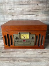 Crosley CR704B-PA Deluxe músico toca-discos Bluetooth CD AM/FM NOVO, usado comprar usado  Enviando para Brazil