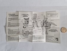 Original menasor instruction for sale  PONTEFRACT