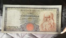 Lire 50.000 leonardo usato Lire 50.000 leonardo usato  Pistoia