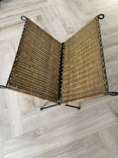 Vintage folding wicker for sale  STONE