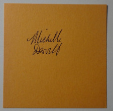 Michelle darvill autogramm gebraucht kaufen  Hermsdorf