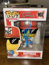 Funko Duffman The Simpsons assinado por Hank Azaria OC CERTIFICADO DE AUTENTICIDADE comprar usado  Enviando para Brazil