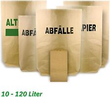 Papiermüllsäcke 120 unbedruc gebraucht kaufen  Moosburg a.d.Isar