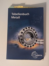 Tabellenbuch metall technische gebraucht kaufen  Ulm