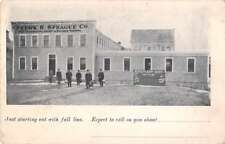 Usado, Sprague Co Men's Clothing Store Exterior Advertising Antique Postcard J77951 comprar usado  Enviando para Brazil