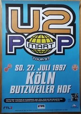 Pôster original de concerto U2 U 2 97, usado comprar usado  Enviando para Brazil