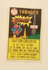 Vintage thunder bomb for sale  Mesa