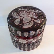 Antique bohemian glass for sale  BEDFORD
