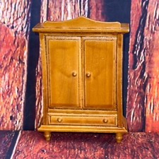 Armário vintage para casa de bonecas armário móveis gavetas e portas seladas miniatura comprar usado  Enviando para Brazil
