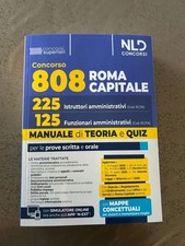 Libro concorso 808 usato  Roma