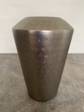 silver coloured vases for sale  KEIGHLEY