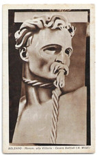 Cartolina bolzano monumento usato  Trieste